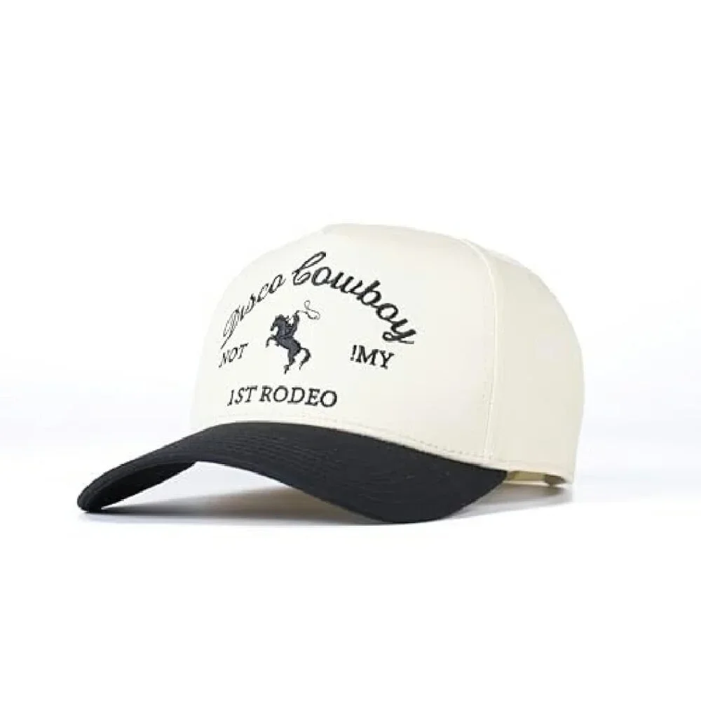 Vintage Trucker Snapback Hat - Adjustable 100% Cotton Embroidered